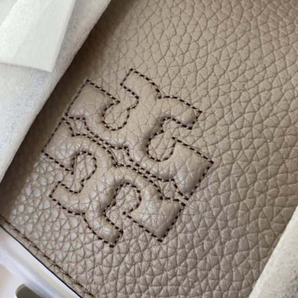 Tory Burch Thea Mini Leather Backpack French Gray main image 5